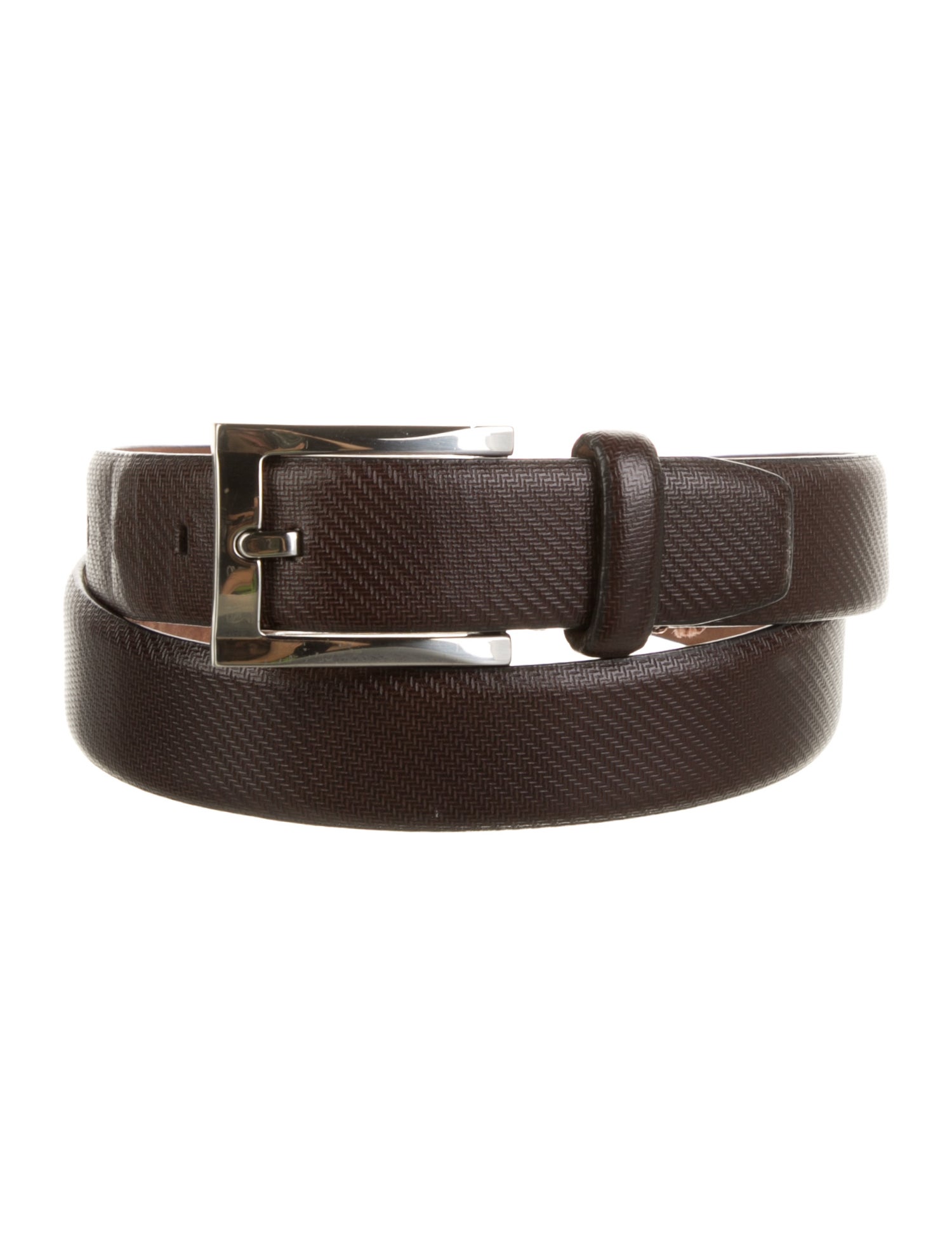 Tumi Leather Belt