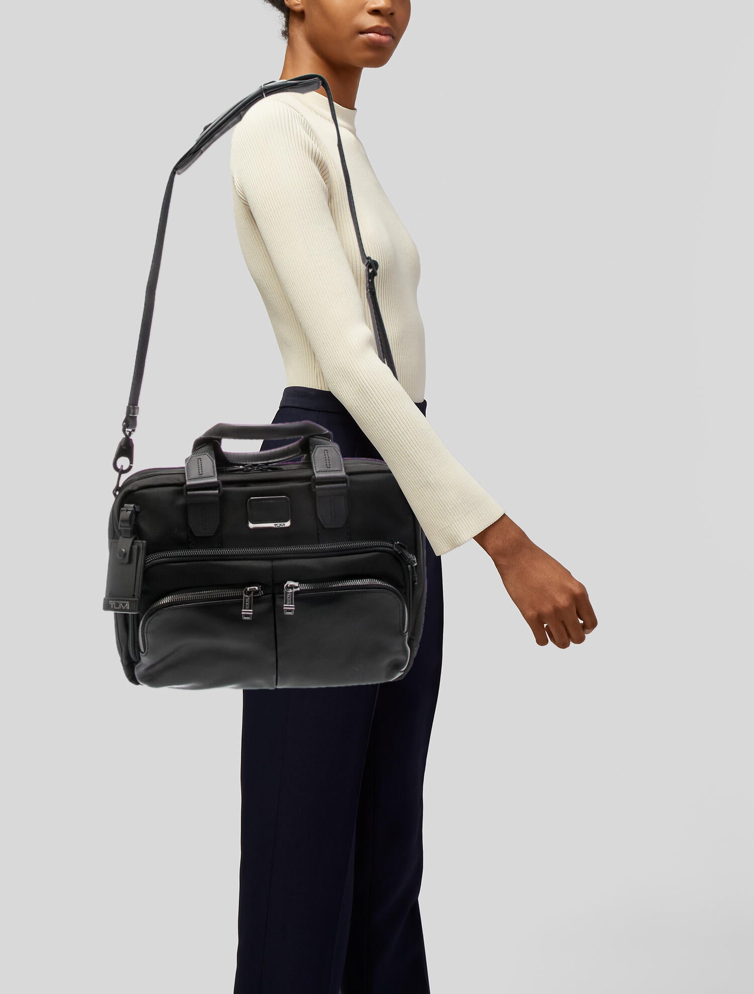 Tumi Nylon Messenger Bag