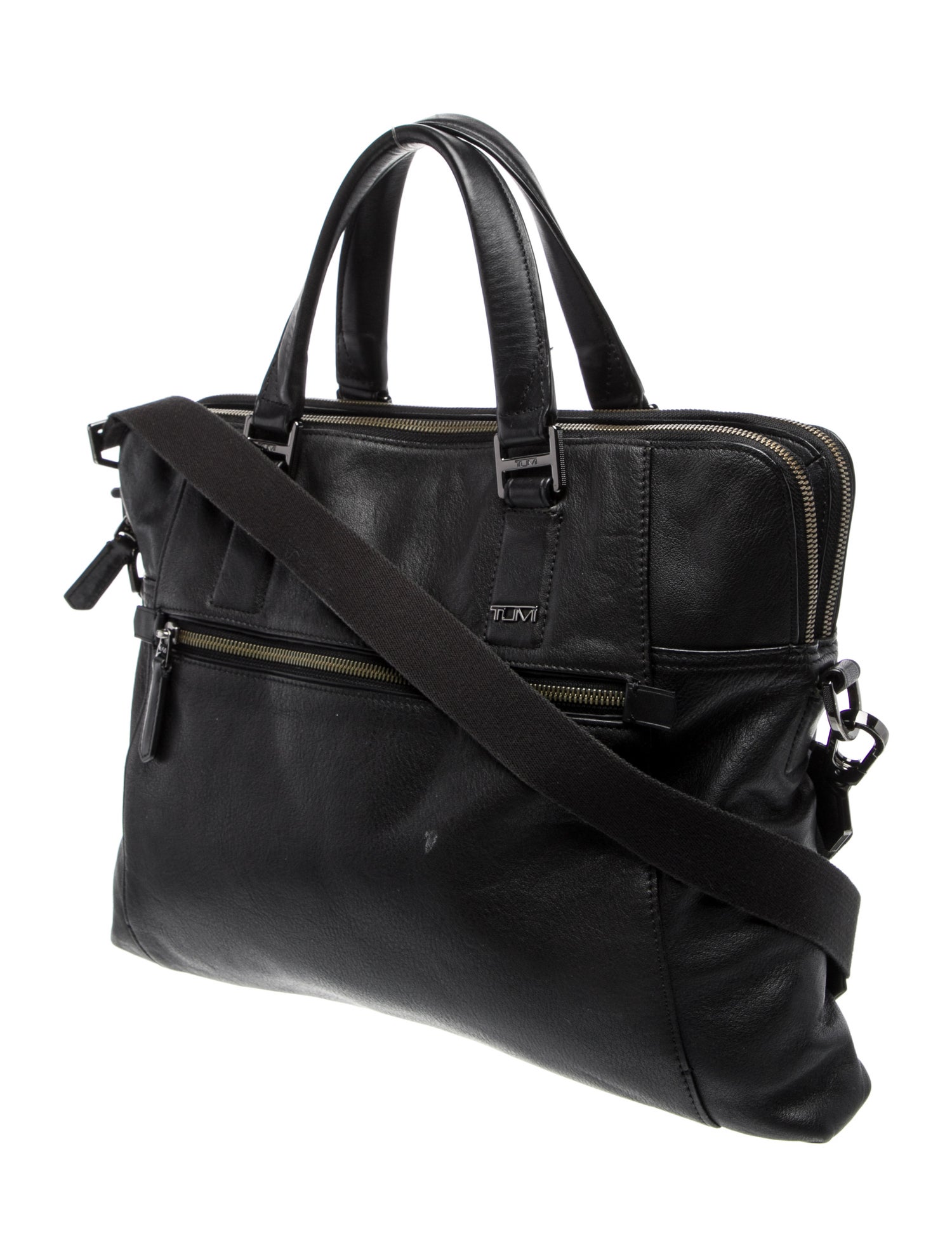 Tumi Leather Briefcase