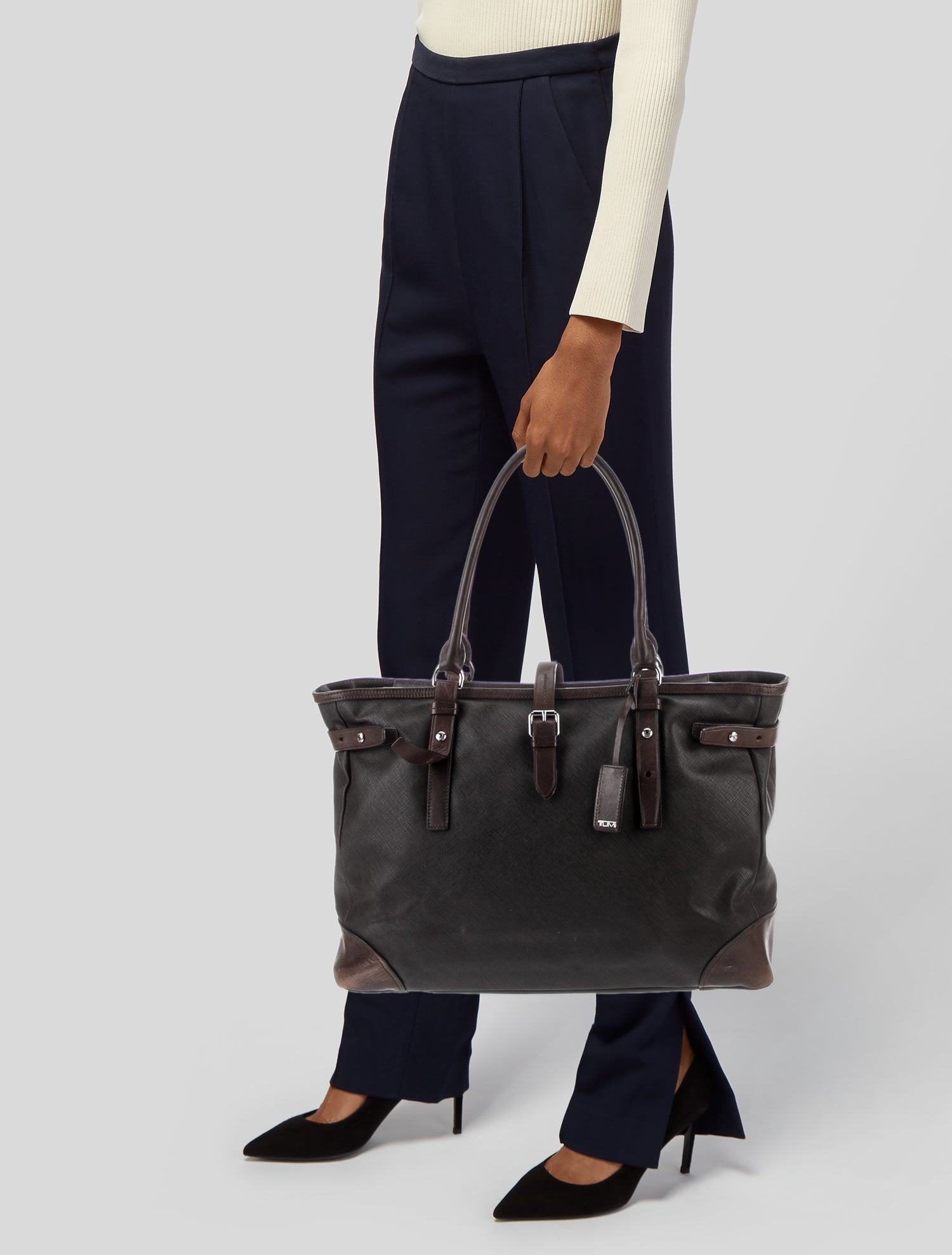 Tumi Saffiano Leather Tote
