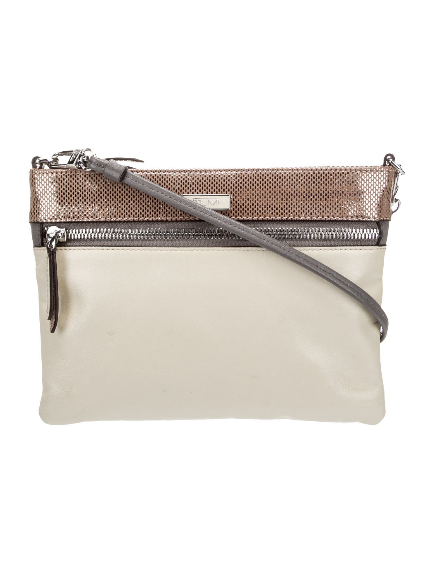 Tumi Leather Crossbody Bag