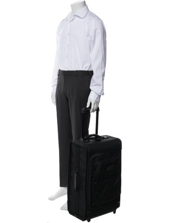 Tumi Canvas Rolling Suitcase