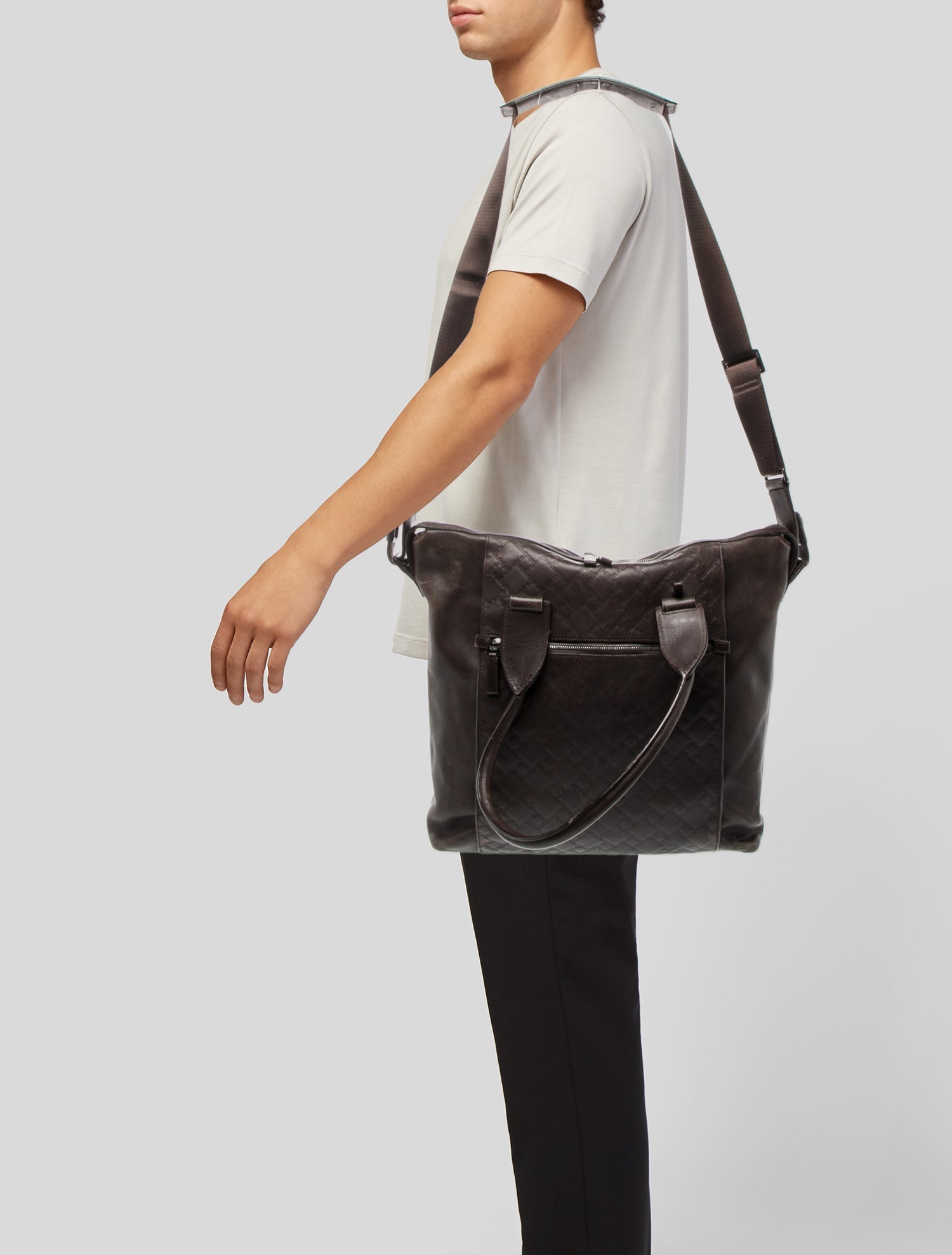 Tumi Leather Tote