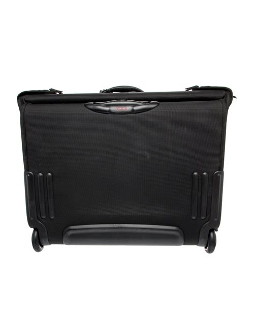 Tumi Canvas Rolling Suitcase