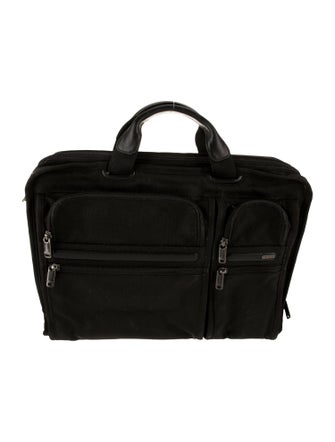 Tumi Canvas Briefcase