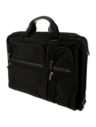 Tumi Canvas Briefcase