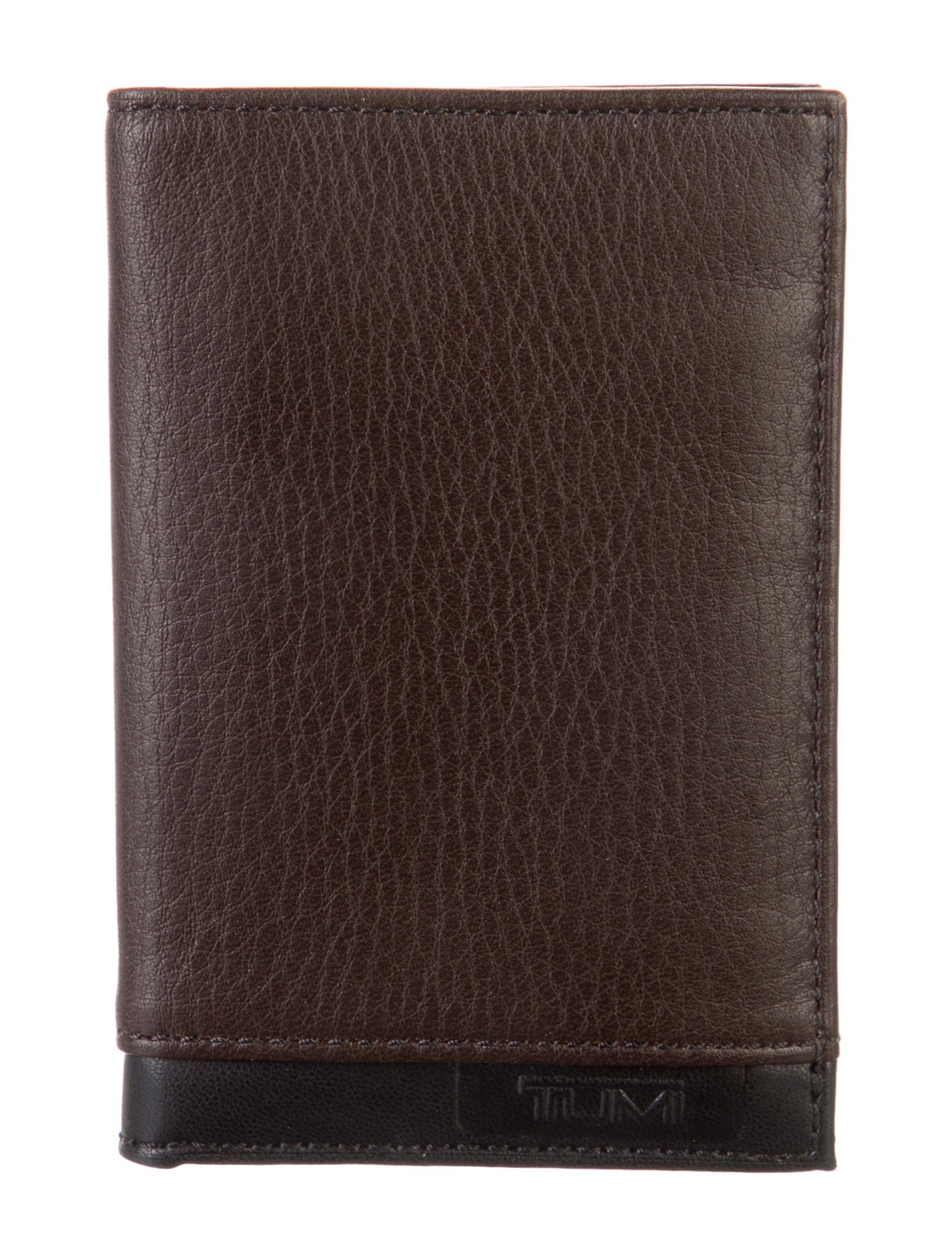 Tumi Leather Printed Bifold Wallet