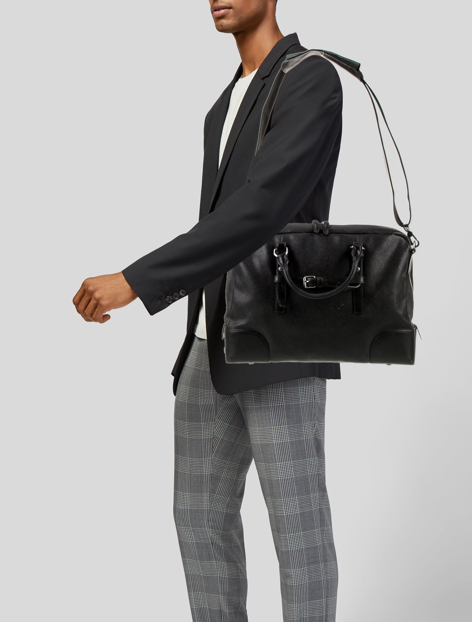 Tumi Saffiano Leather Briefcase