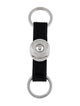 Tumi Leather Two Ring Keychain.