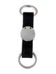 Tumi Leather Two Ring Keychain.