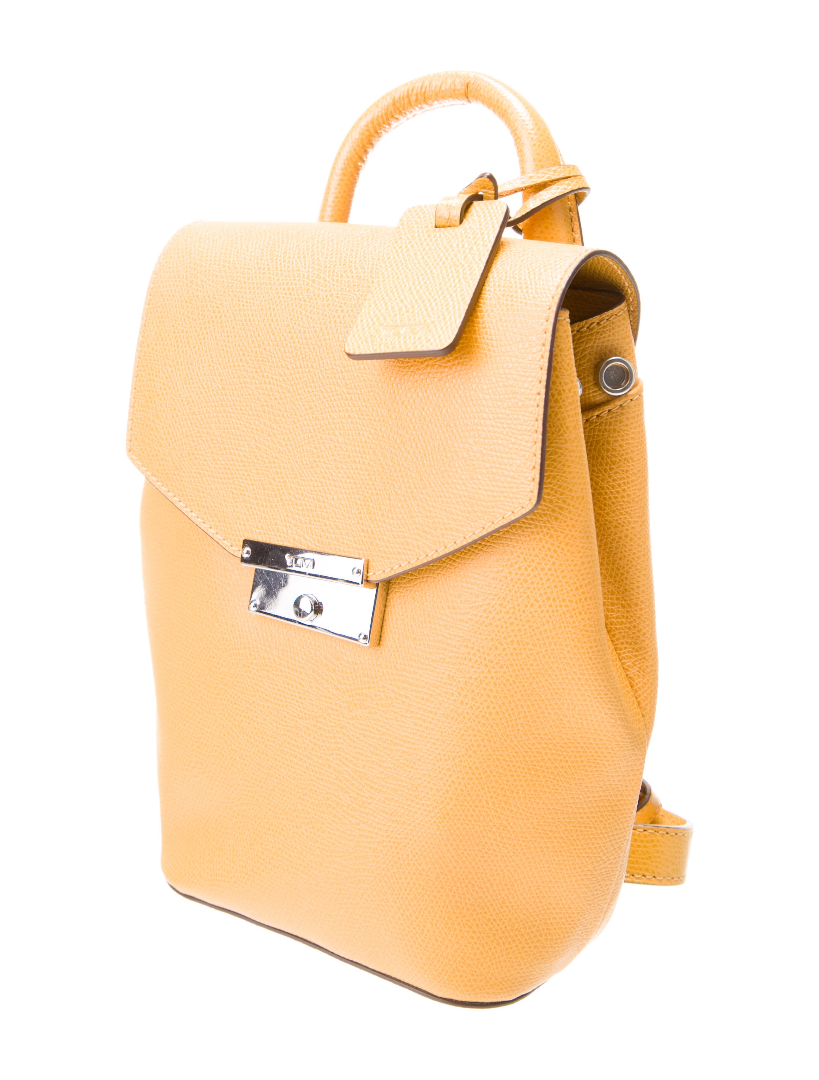 Tumi Leather Backpack