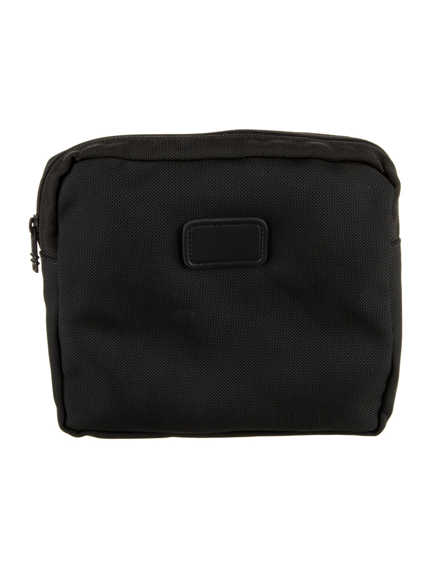 Tumi Leather Nylon Cosmetic Bag