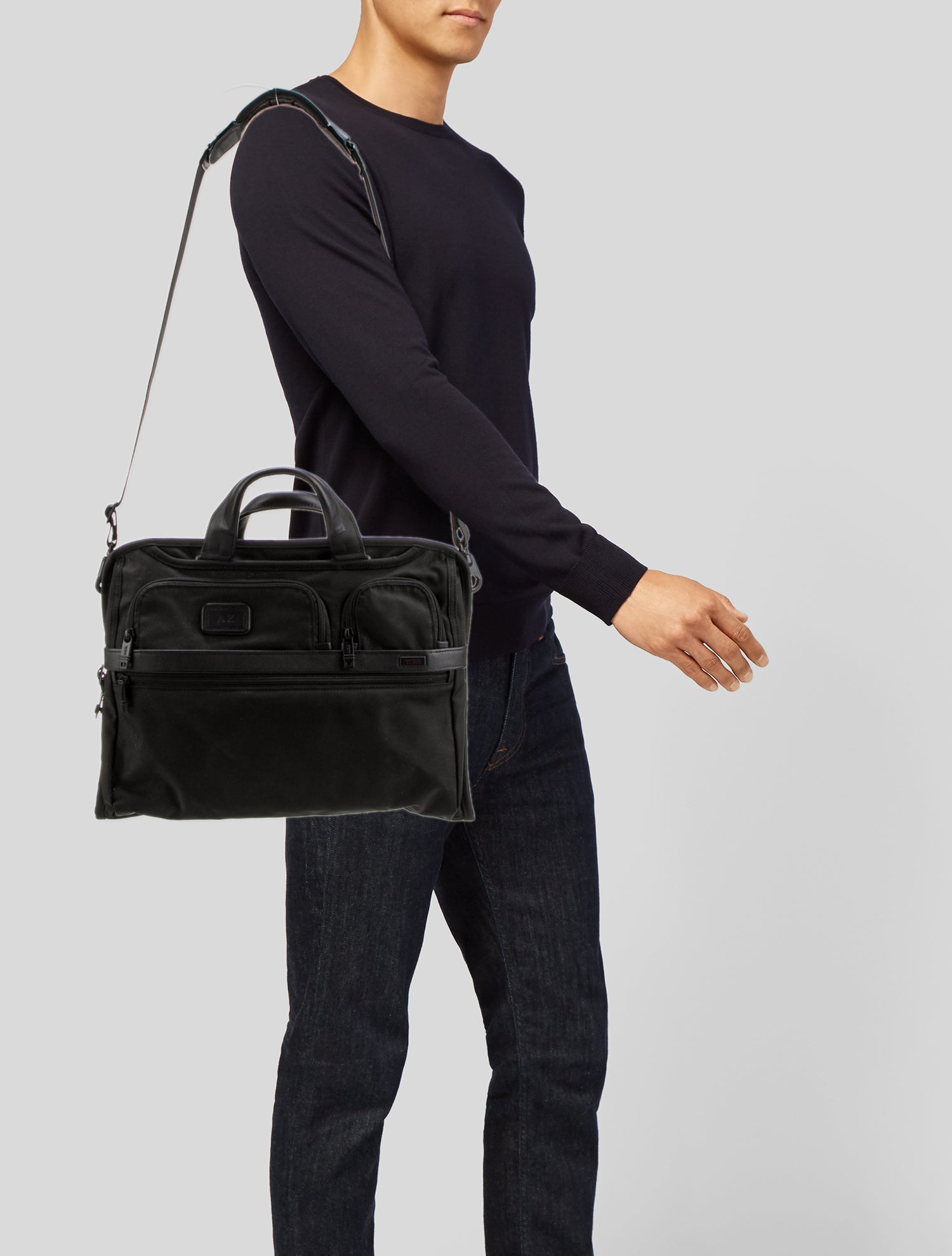 Tumi Nylon Messenger Bag