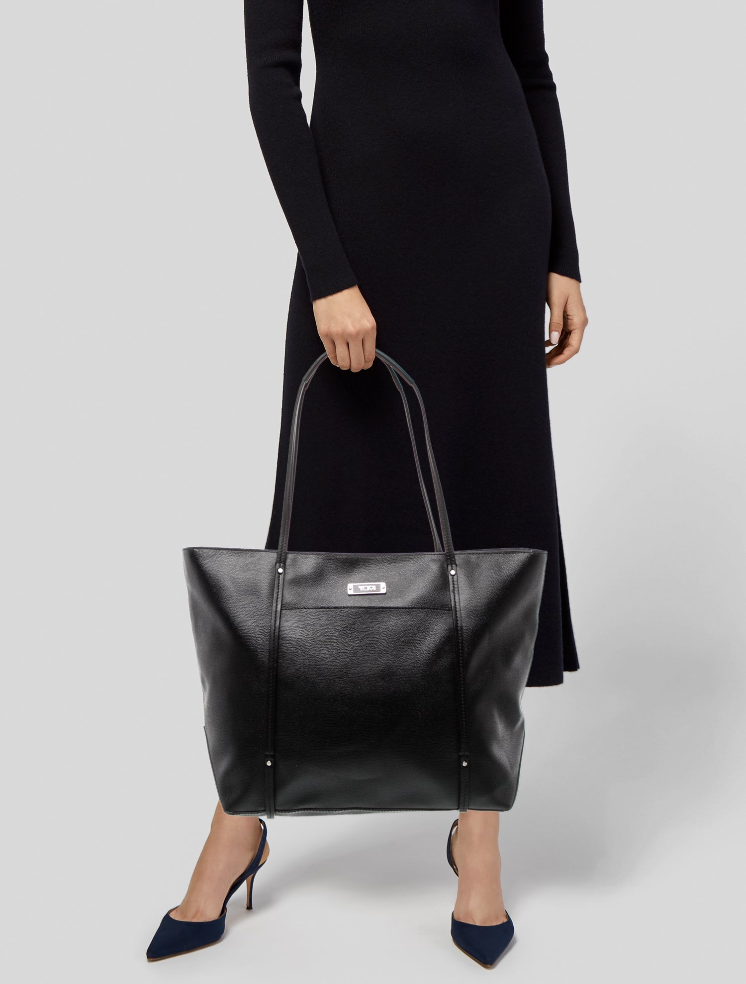 Tumi Leather Tote