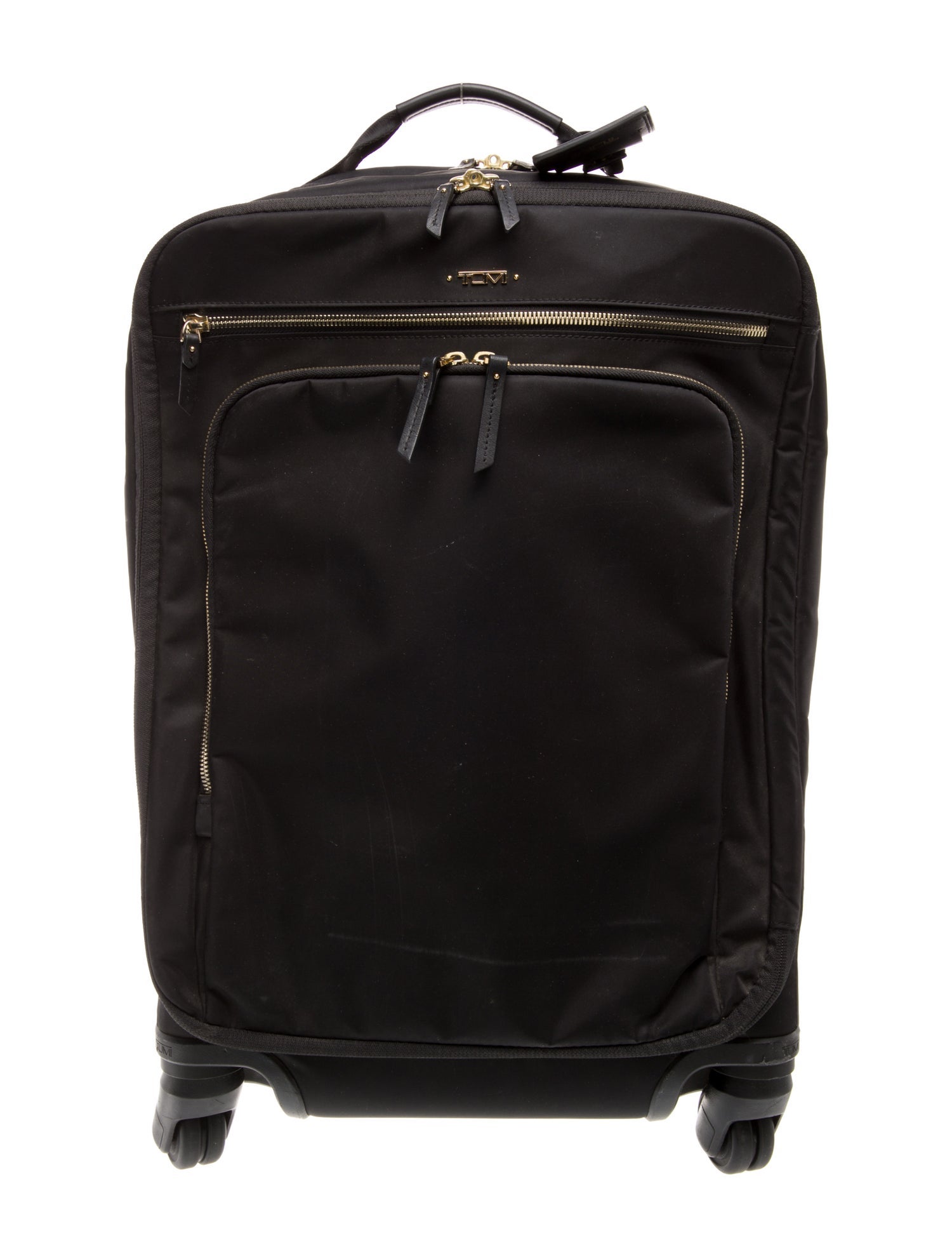 Tumi Nylon Leather Trim Carry-On