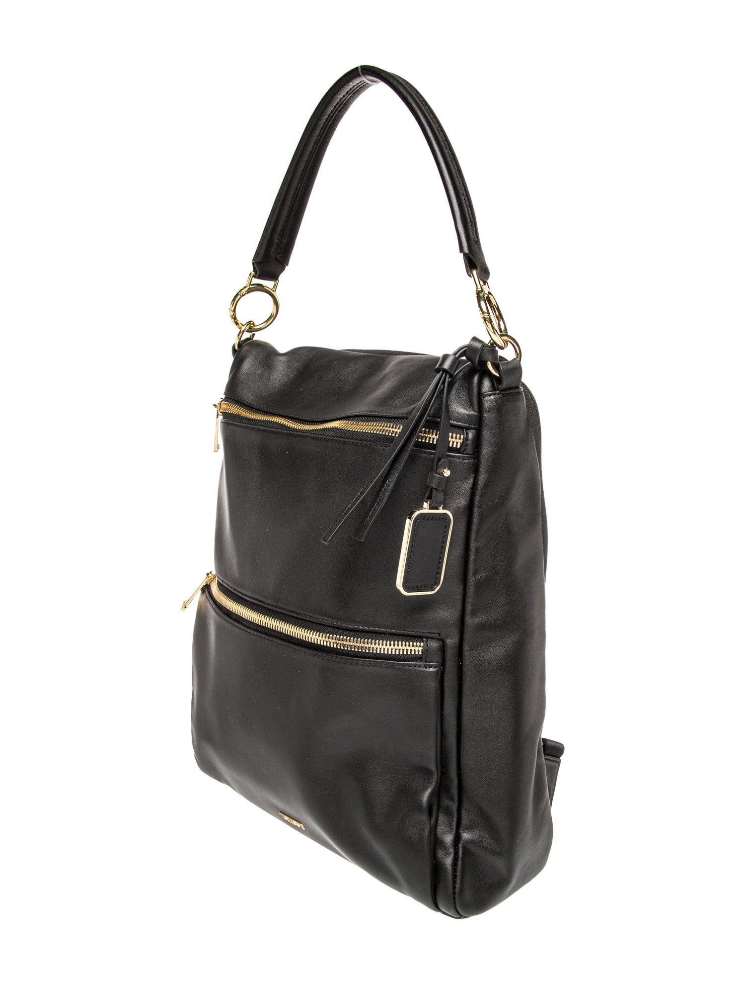 Tumi Leather Hobo