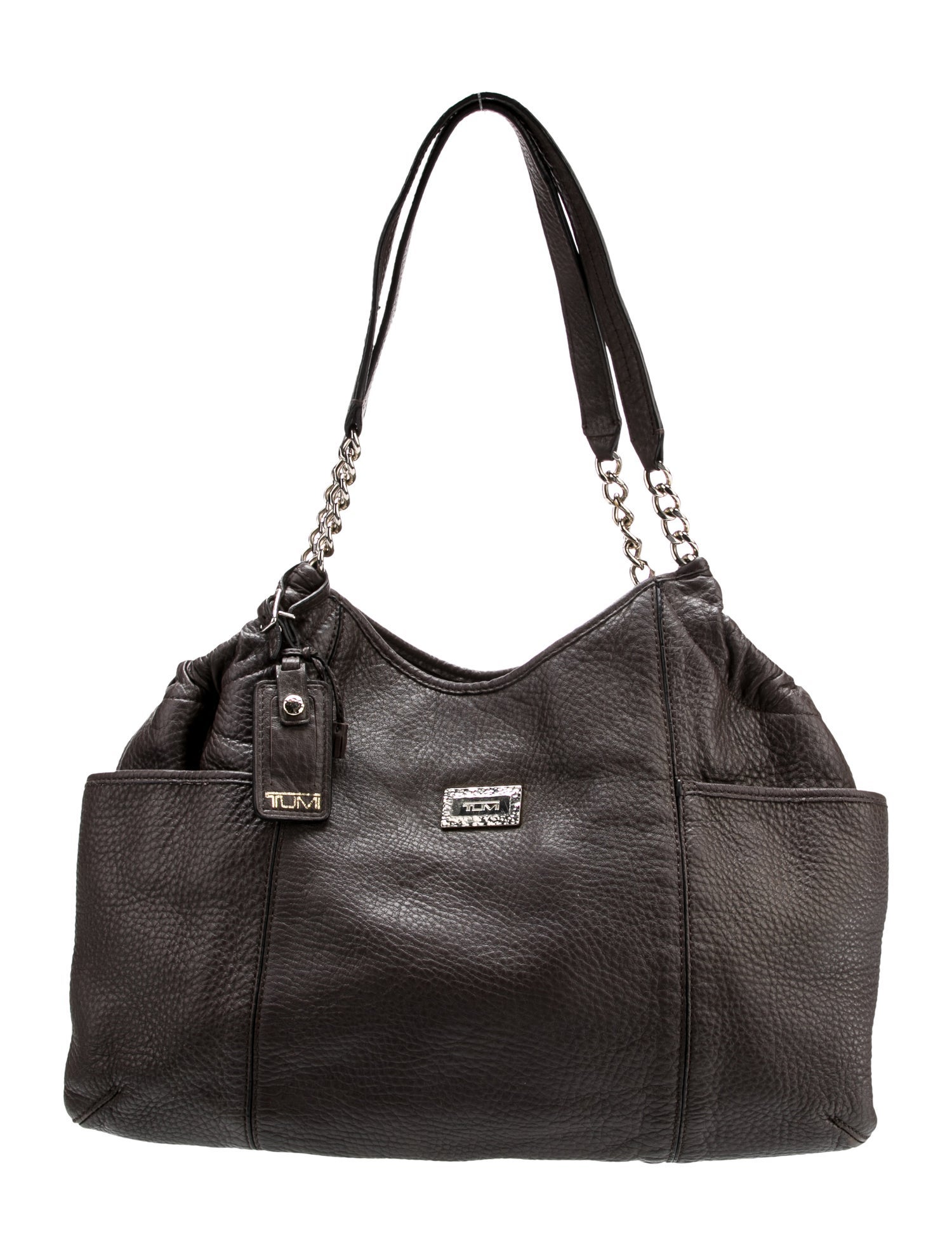 Tumi Leather Shoulder Bag