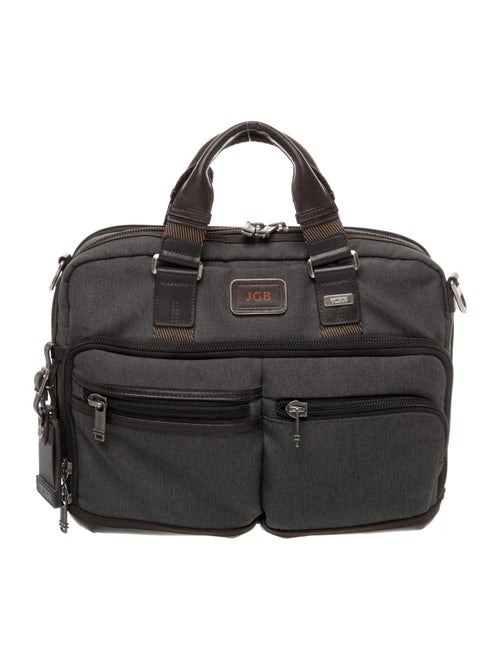 Tumi Alpha Bravo Anthracite Anderson Slim Computer Brief