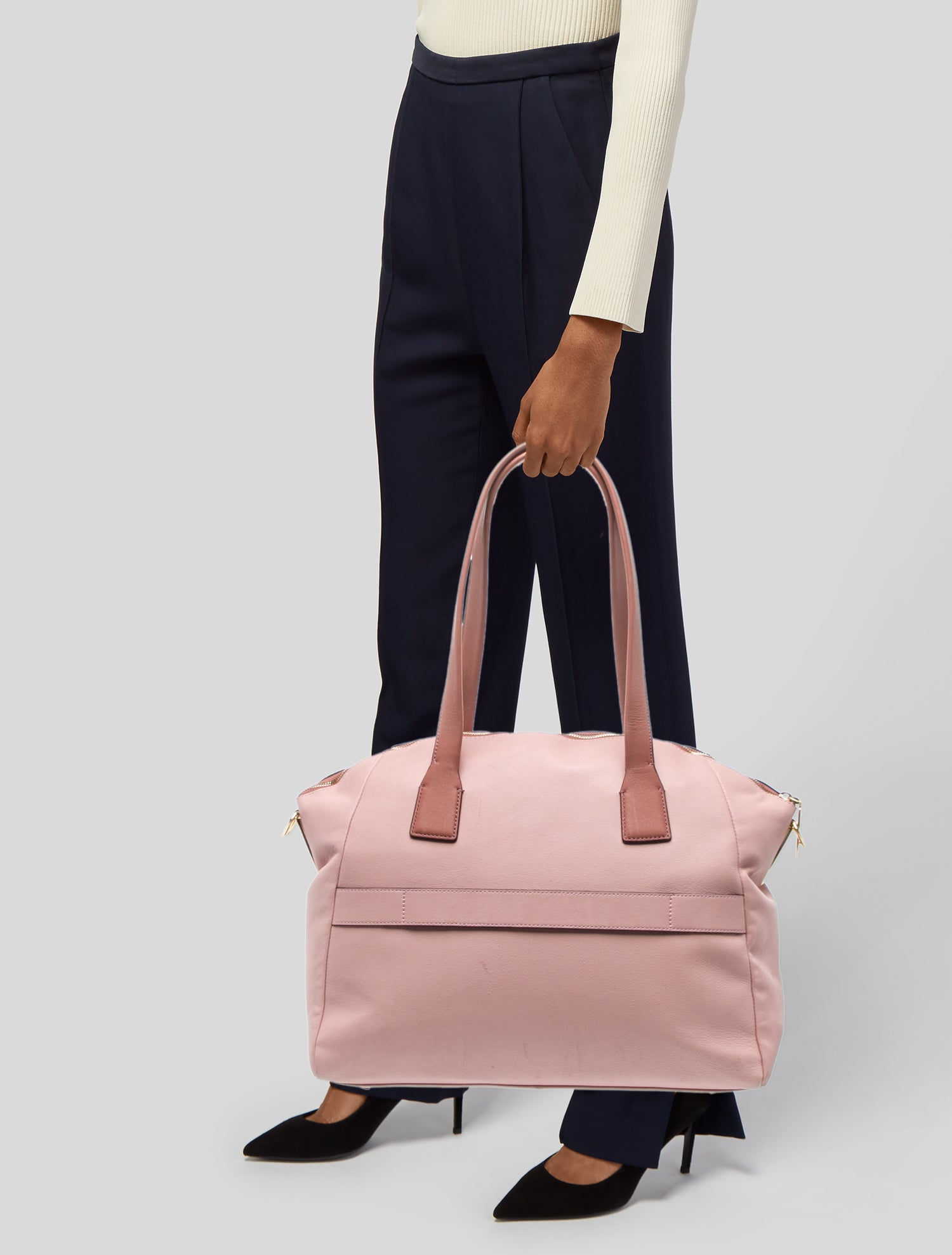 Tumi Leather Shoulder Bag