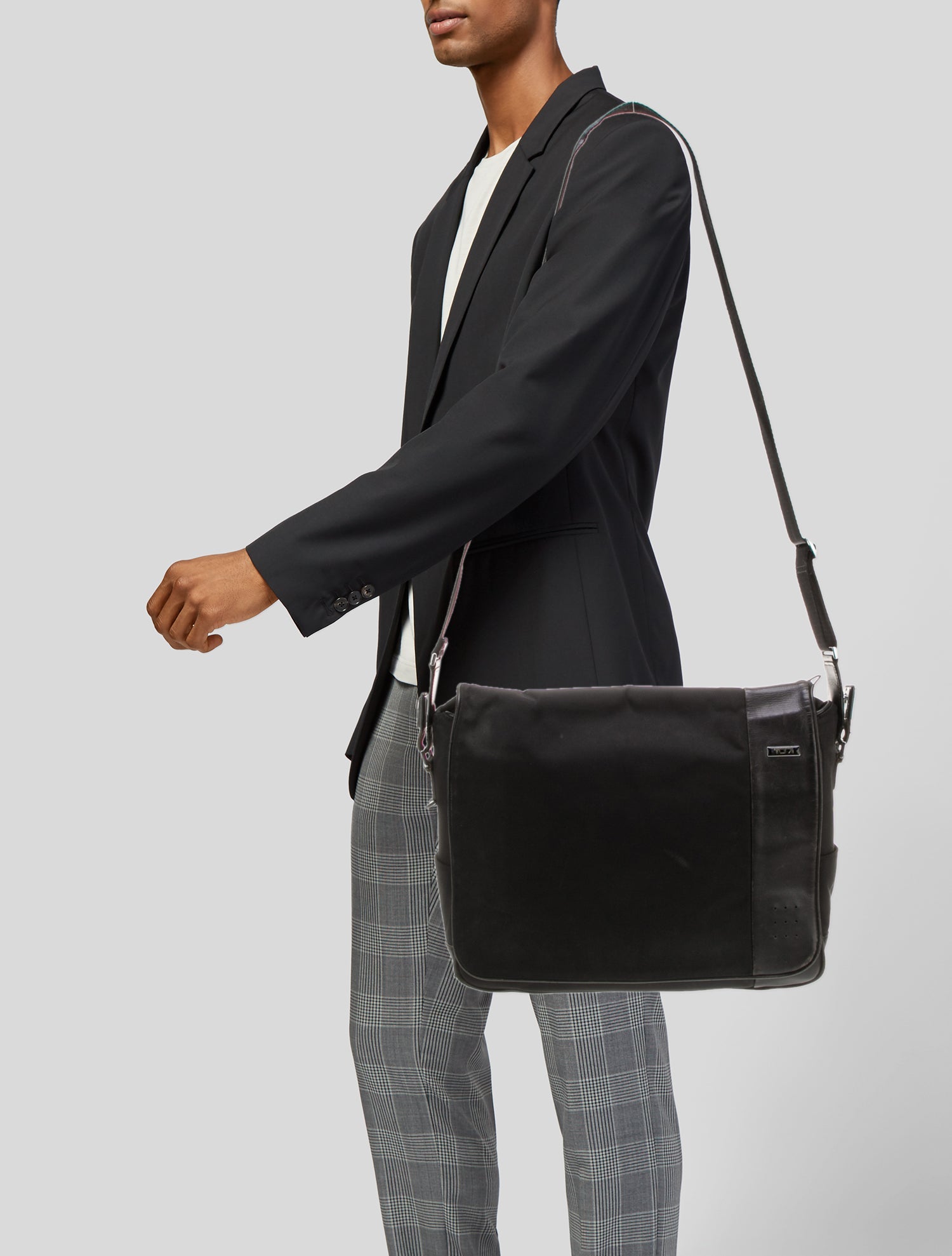 Tumi Nylon Messenger Bag
