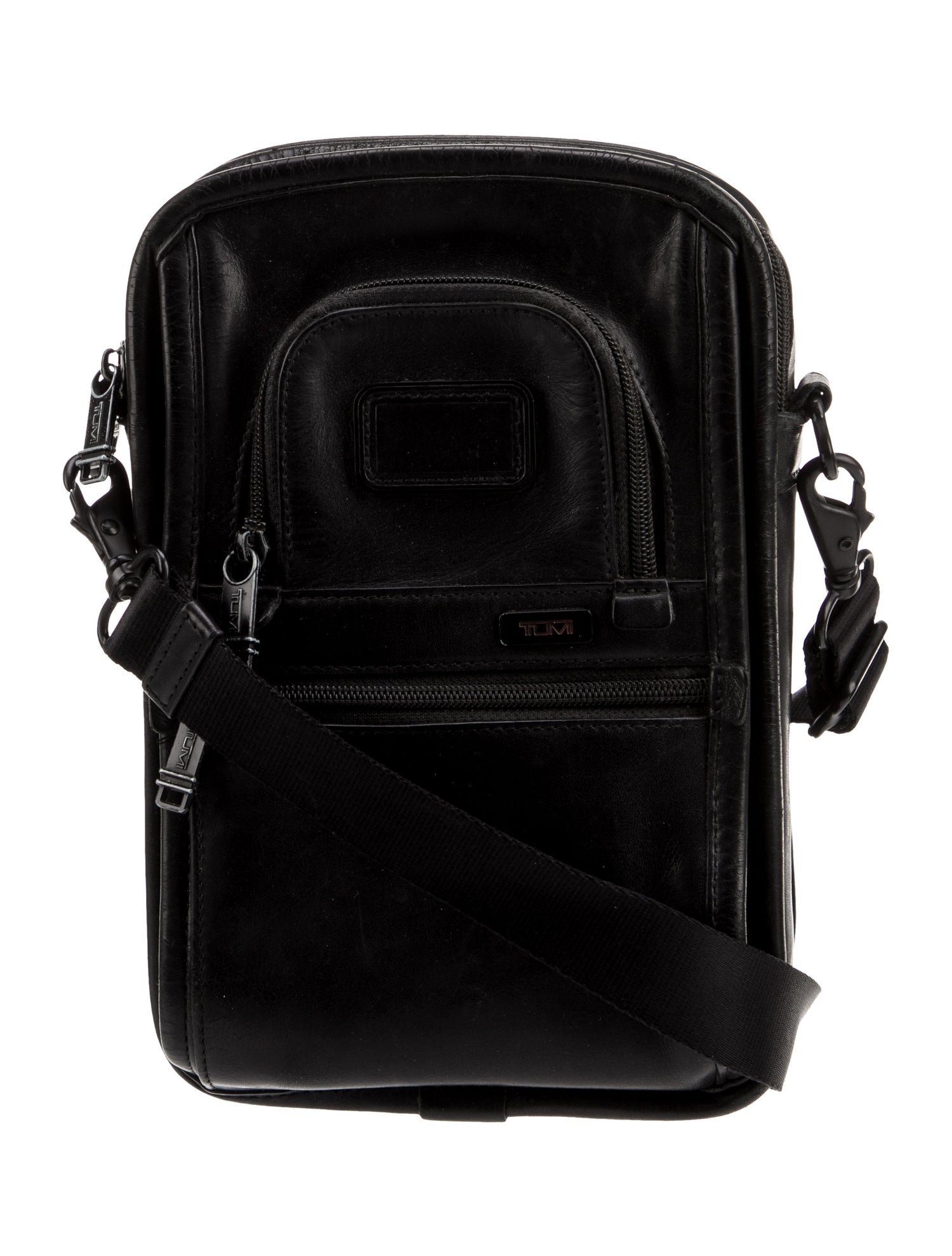 Tumi Leather Crossbody Bag