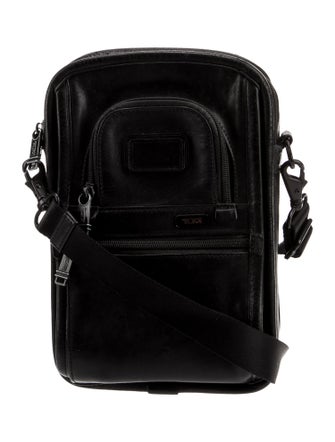 Tumi Leather Crossbody Bag