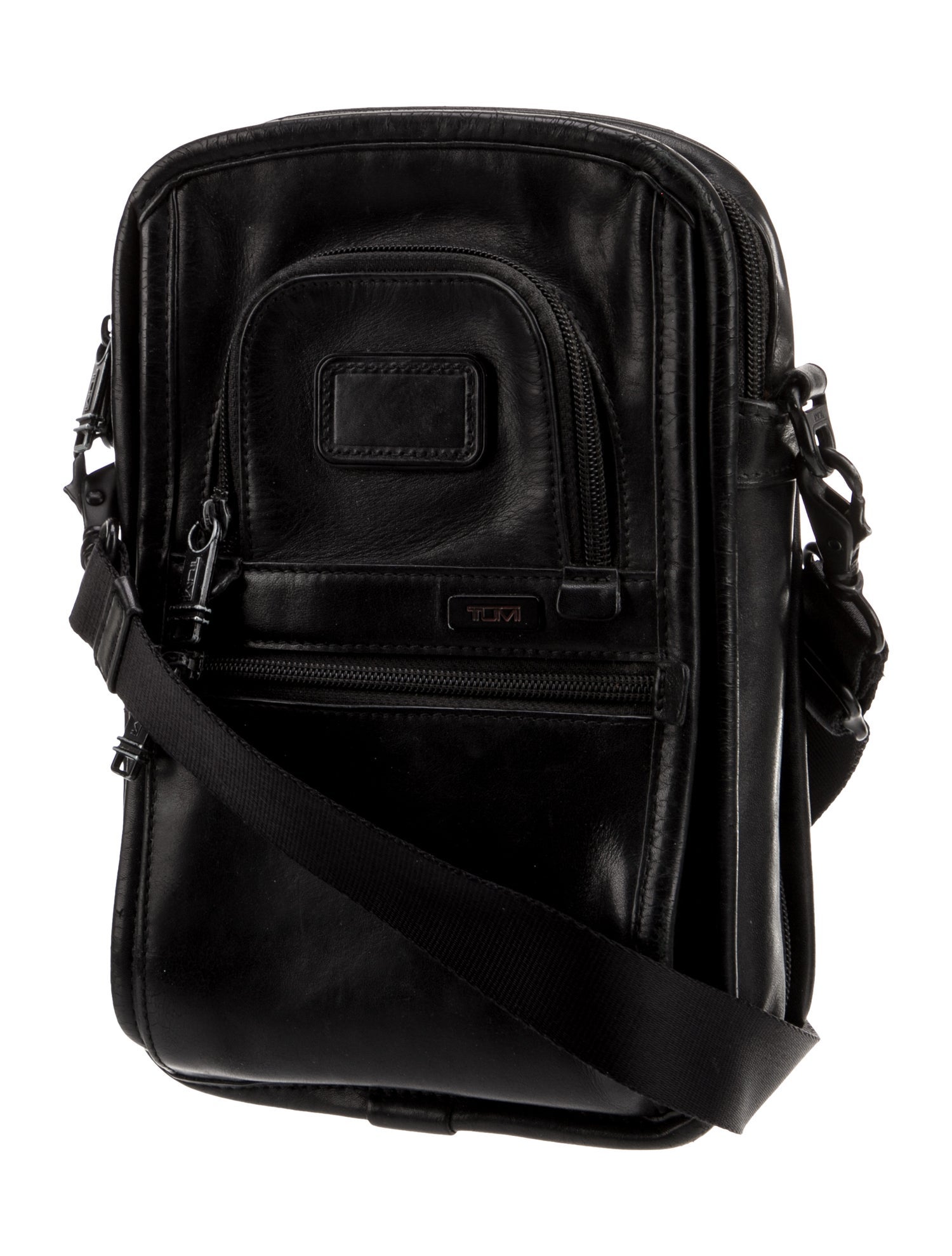 Tumi Leather Crossbody Bag