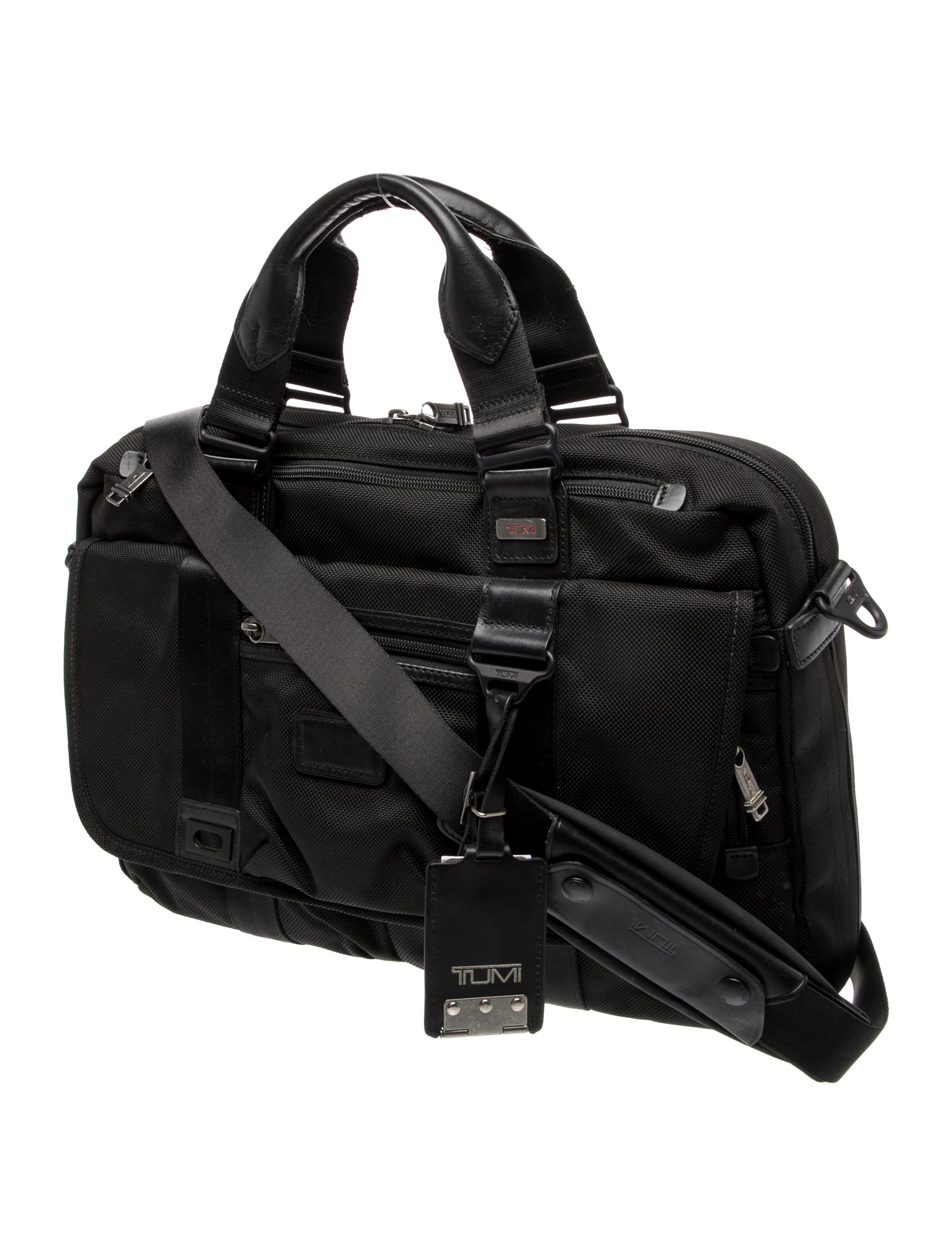 Tumi Canvas Briefcase