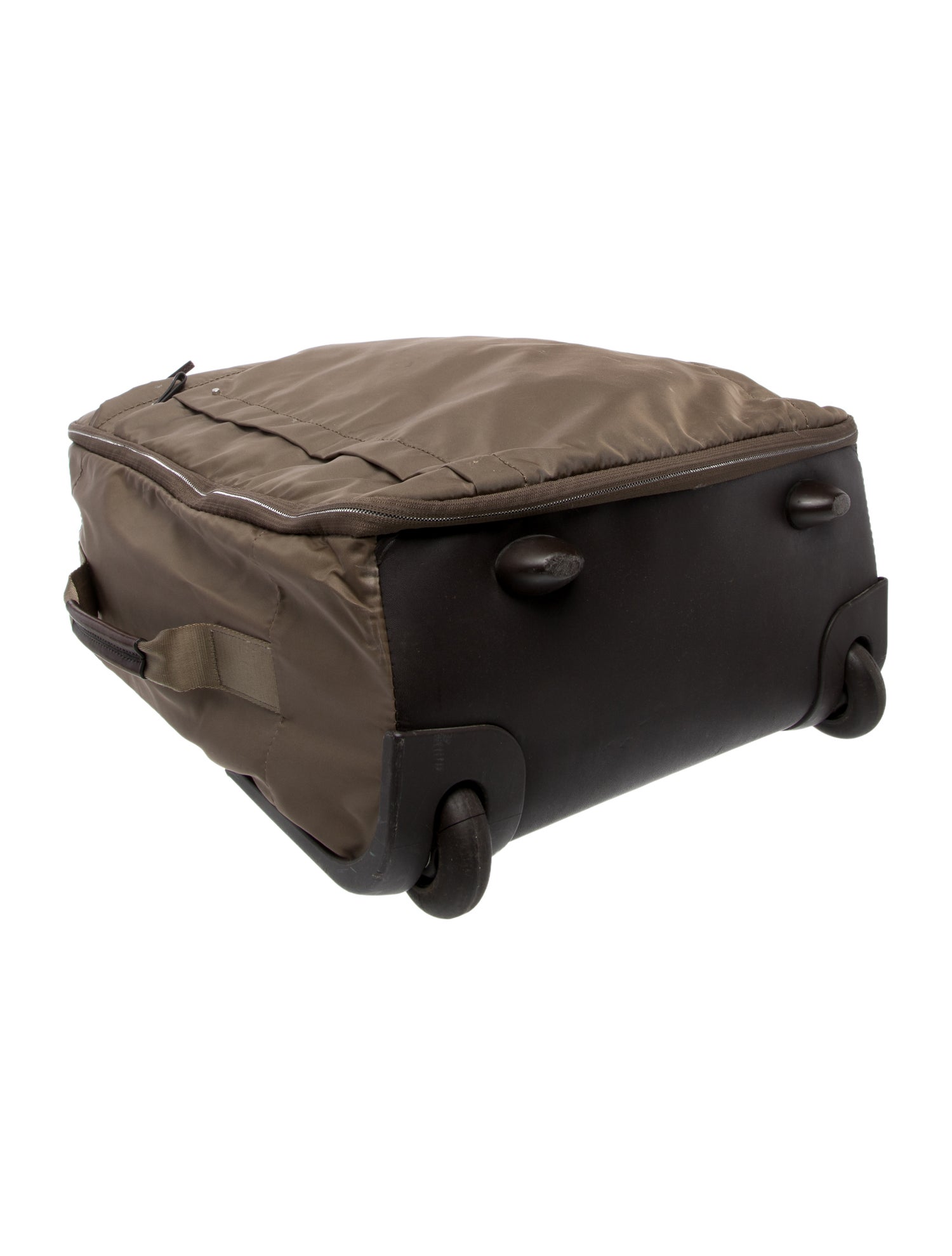 Tumi Nylon Leather Trim Embellished Carry-On