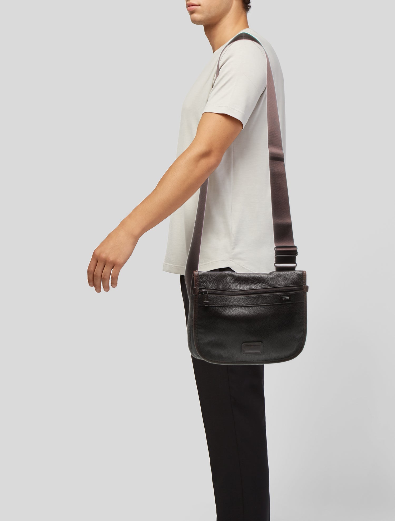 Tumi Nylon Messenger Bag