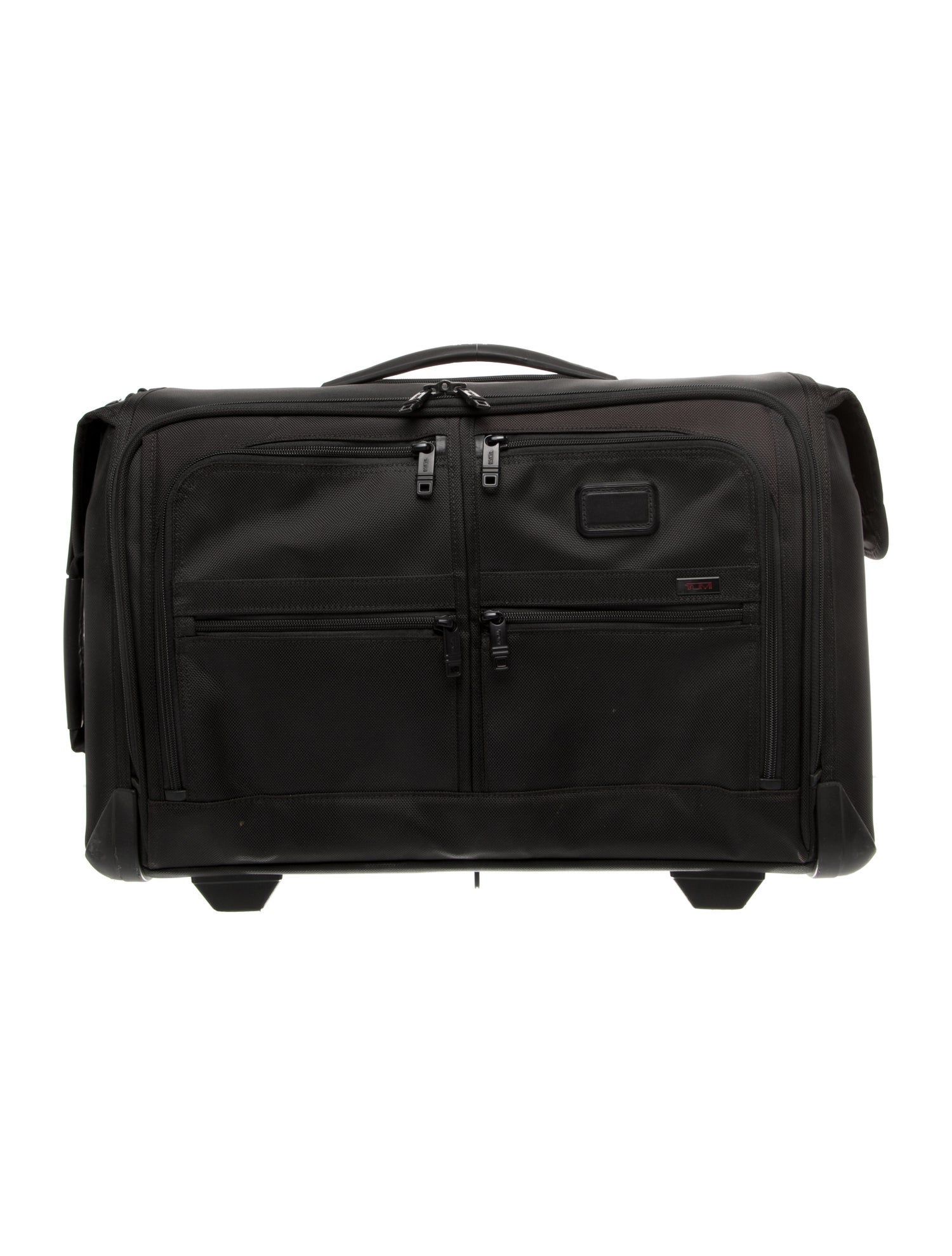 Tumi Nylon Leather Trim Embellished Carry-On