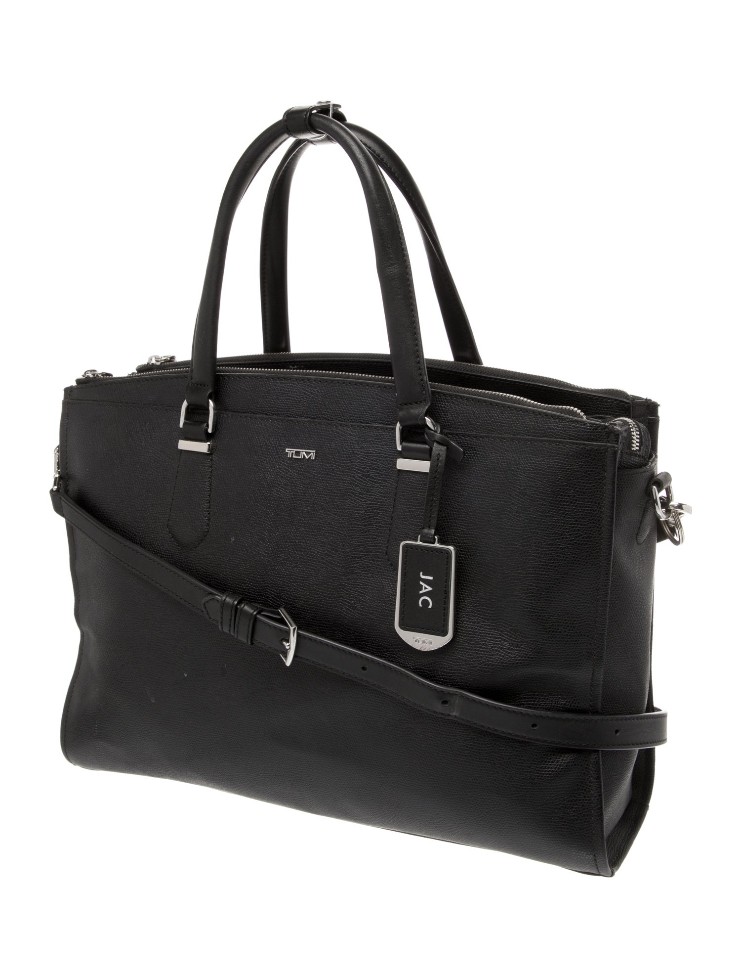 Tumi Leather Shoulder Bag