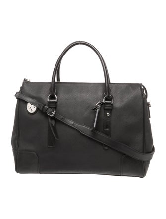 Tumi Saffiano Leather Top Handle Bag