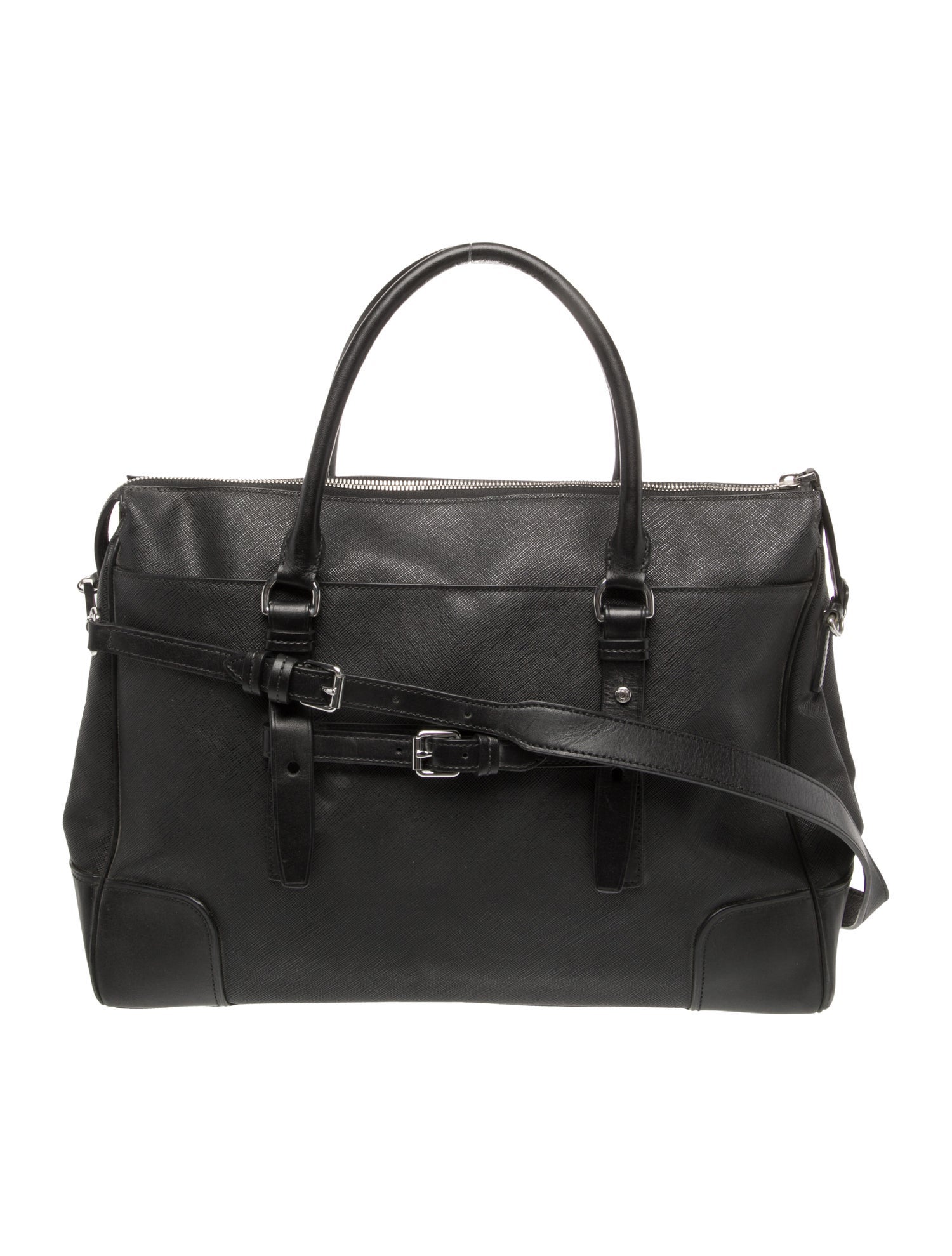 Tumi Saffiano Leather Top Handle Bag
