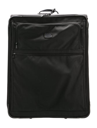 Tumi Nylon Leather-Trimmed Suitcase