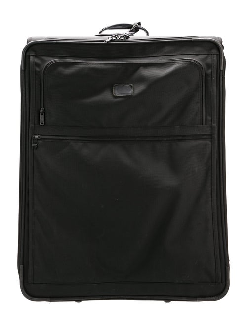 Tumi Nylon Leather-Trimmed Suitcase