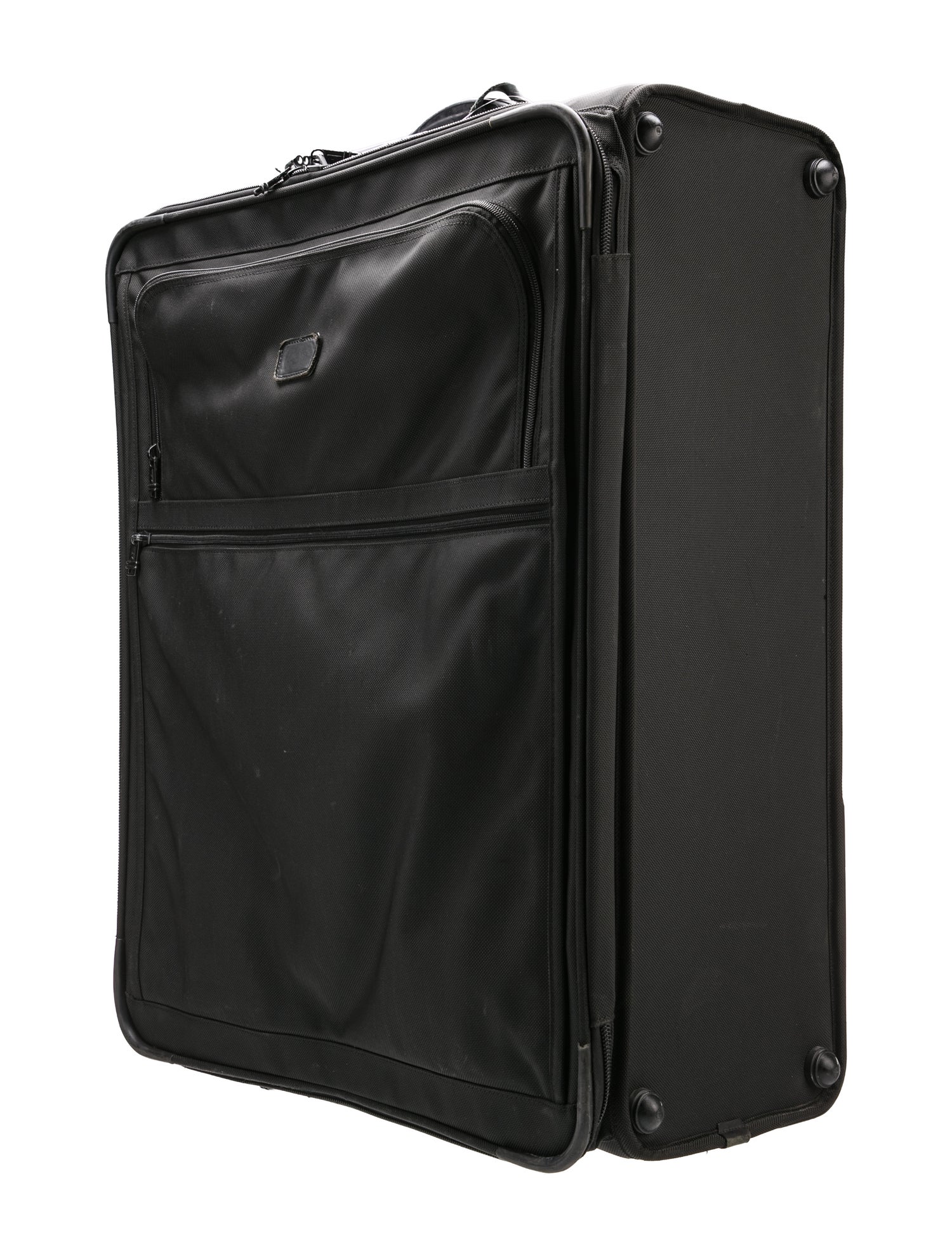 Tumi Nylon Leather-Trimmed Suitcase