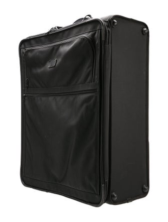 Tumi Nylon Leather-Trimmed Suitcase