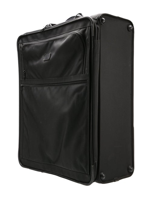 Tumi Nylon Leather-Trimmed Suitcase