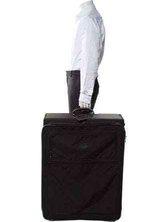 Tumi Nylon Leather-Trimmed Suitcase