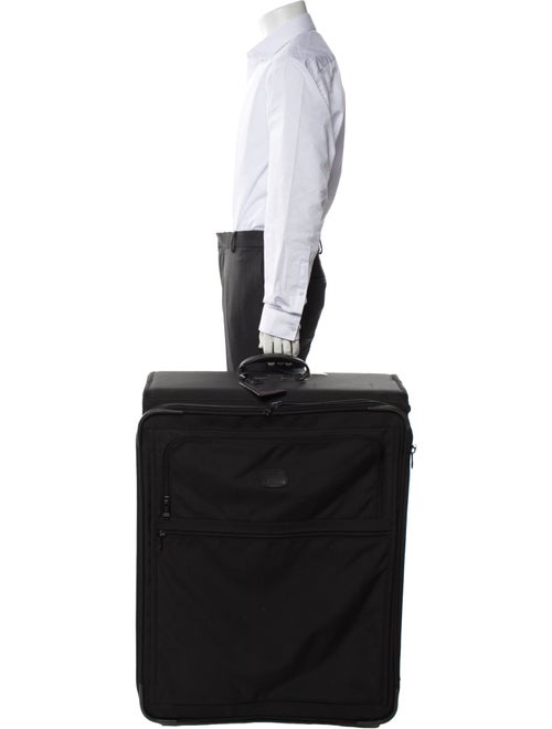 Tumi Nylon Leather-Trimmed Suitcase