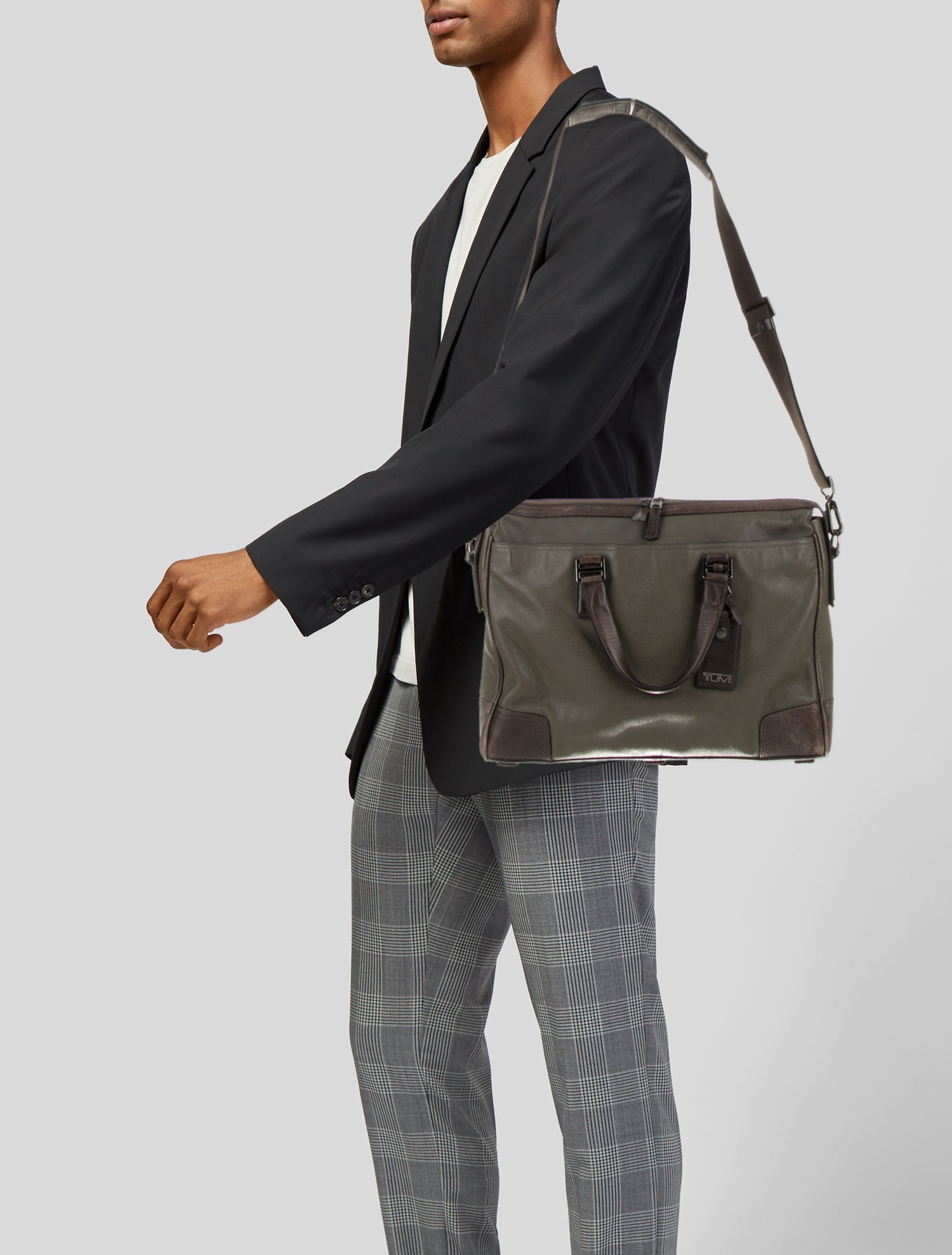 Tumi Leather Briefcase