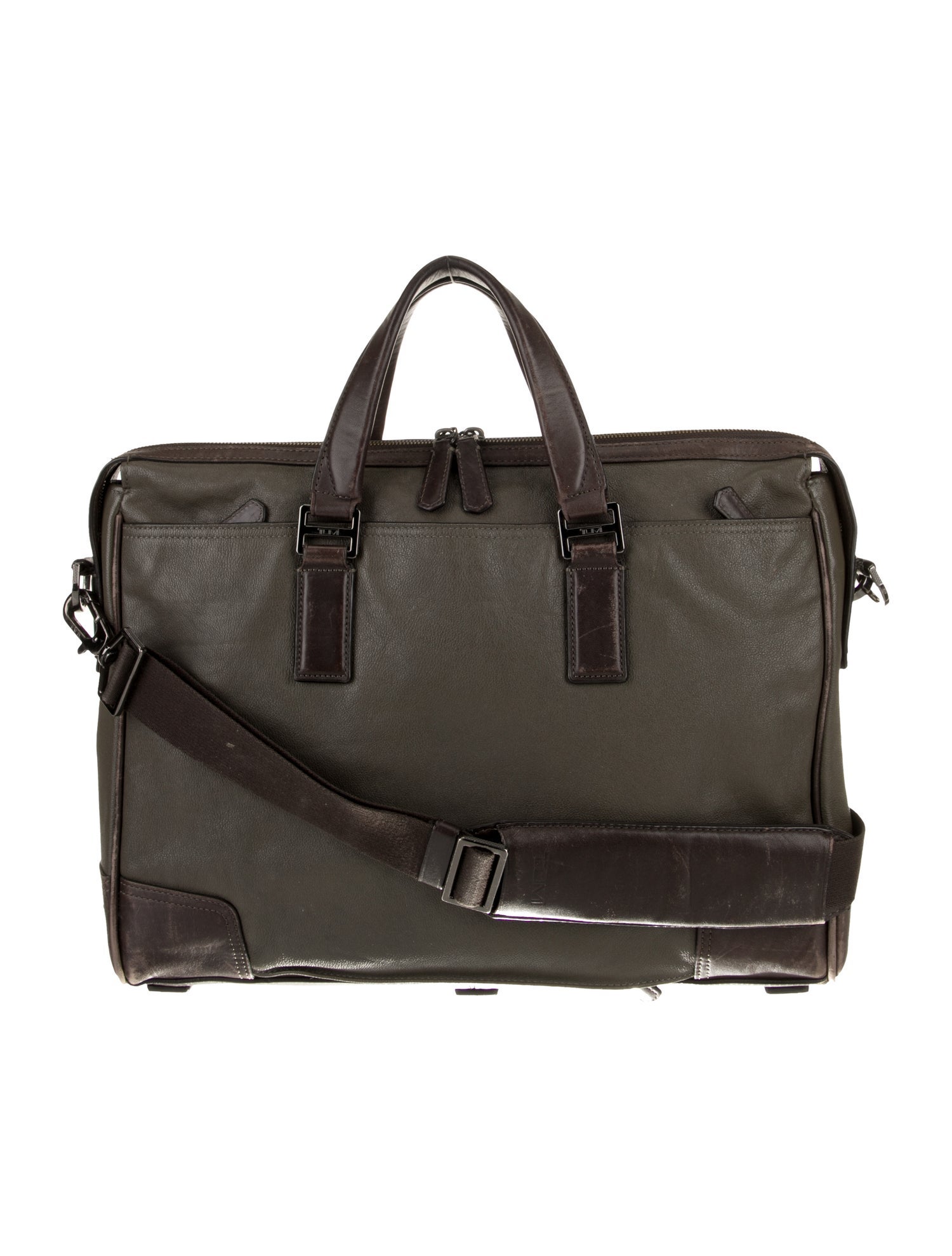 Tumi Leather Briefcase