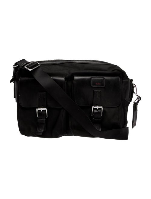 Tumi Canvas Messenger Bag