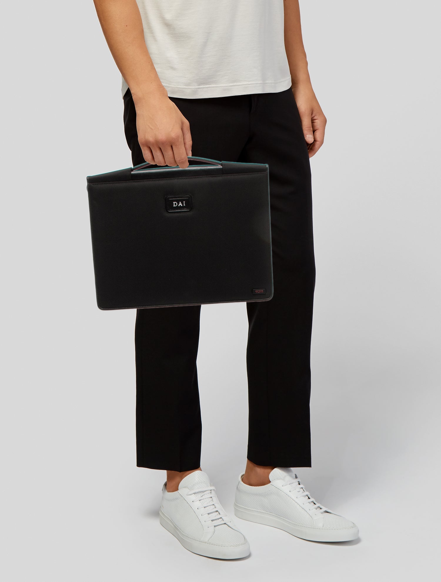 Tumi Canvas Briefcase