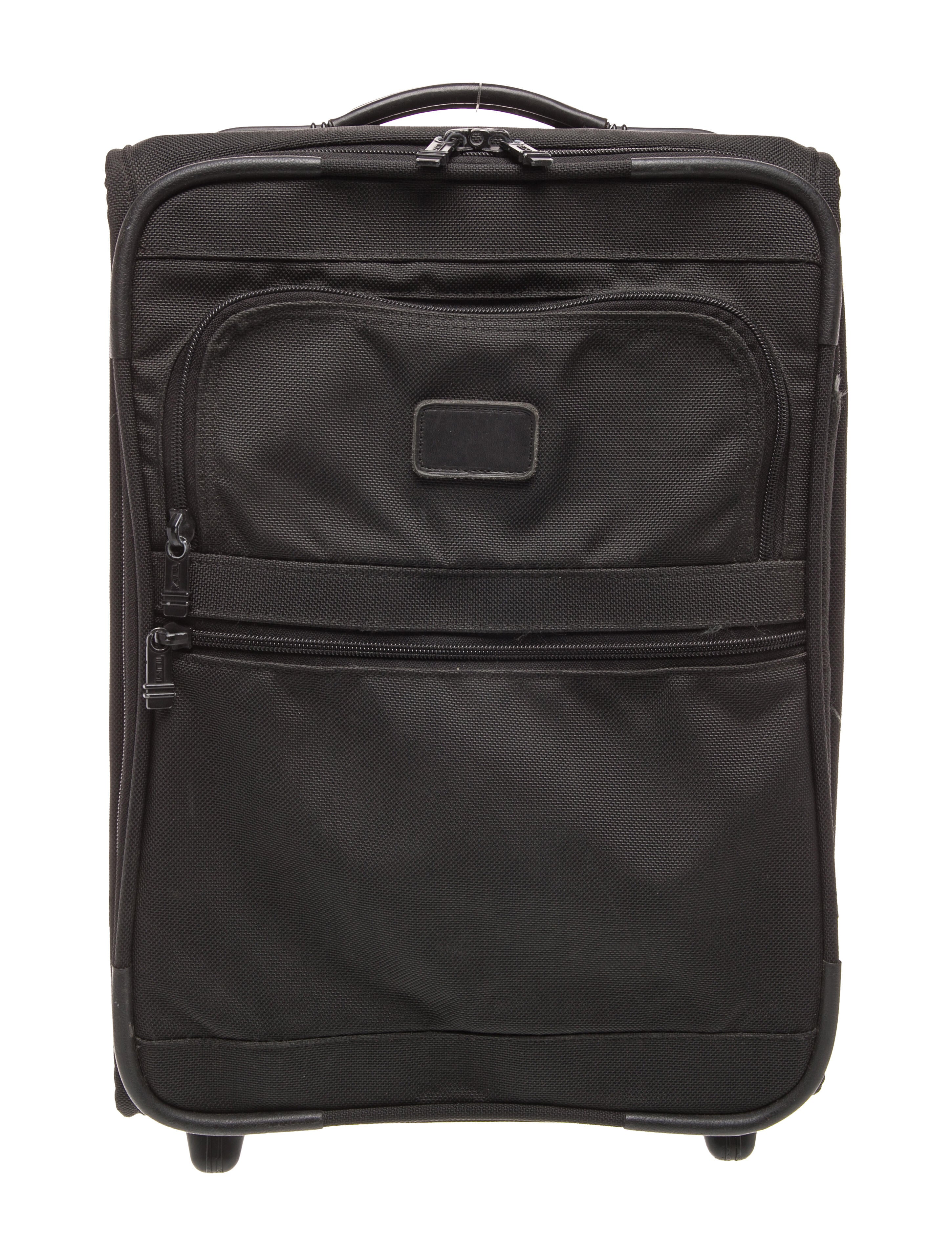 Tumi Leather Trim Embellished Carry-On