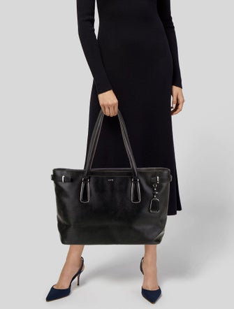 Tumi Leather Tote