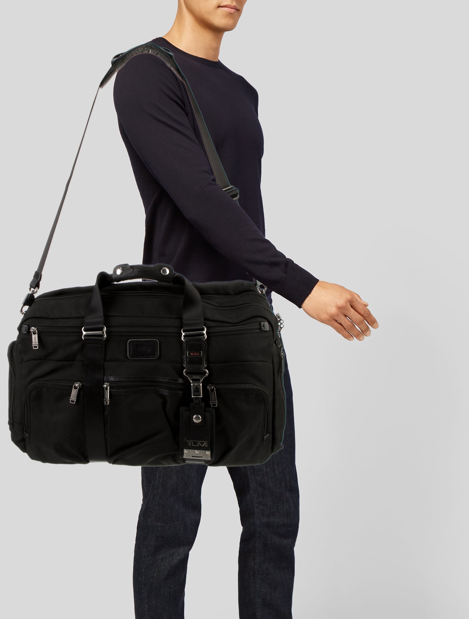 Tumi Canvas Weekender Bag