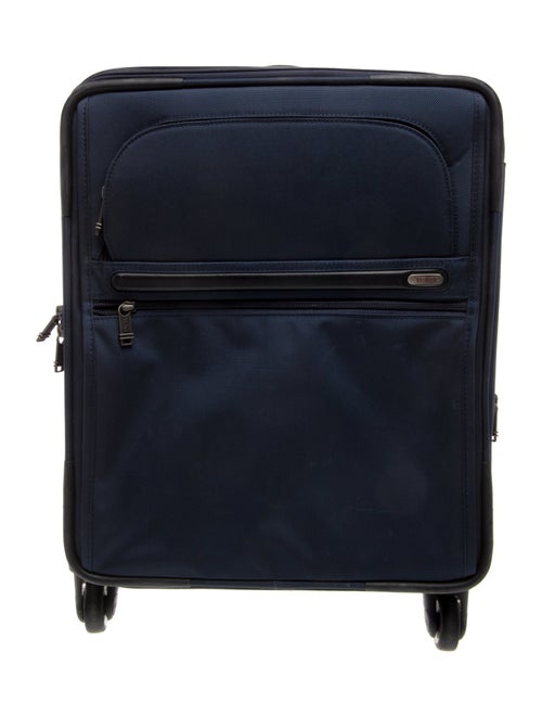 Tumi Blue Roller Suitcase