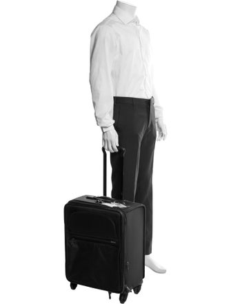 Tumi Blue Roller Suitcase